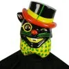 Adult Vintage Dapper Cat Plastic Mask 2 Adult Vintage Dapper Cat Plastic Mask -Party Themes Sales 921556