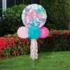 Air-Filled Shimmering Mermaid Foil & Latex Balloon Yard Sign, 62in 2 Air-Filled Shimmering Mermaid Foil & Latex Balloon Yard Sign, 62in -Party Themes Sales 923561
