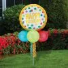 Air-Filled Gold & Polka Dot Birthday Foil & Latex Balloon Yard Sign, 62in 1 Air-Filled Gold & Polka Dot Birthday Foil & Latex Balloon Yard Sign, 62in -Party Themes Sales 923577