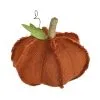 Orange Burlap Fall Pumpkin Decoration, 8in -Party Themes Sales 923634