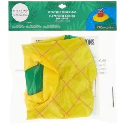 Inflatable Pineapple Drink Float, 7in X 10.75in -Party Themes Sales 937343 02