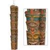 Vintage Tiki Totem Pole Cardstock Hanging Decoration, 5ft 2 Vintage Tiki Totem Pole Cardstock Hanging Decoration, 5ft -Party Themes Sales 937637