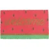 Watermelon Welcome Coir Doormat, 29.5in X 17.75in -Party Themes Sales 937650