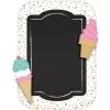 Ice Cream & Sprinkles Chalkboard Easel Sign, 11in X 14in - Summer Sweets -Party Themes Sales 937651