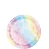 Tie-Dye Party Paper Dessert Plates, 7in 8ct
