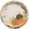 Golden Autumn Paper Dinner Plates, 10.5in, 8ct -Party Themes Sales 941635