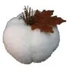 White Pumpkin Plush Decoration, 4.5in -Party Themes Sales 941683