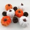Pumpkins & Pinecones Table Decoration, 10pc 1 Pumpkins & Pinecones Table Decoration, 10pc -Party Themes Sales 941684