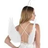 AMSCAN Adult White Feather Floating Angel Wings -Party Themes Sales 942051