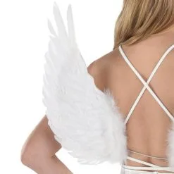 AMSCAN Adult White Feather Floating Angel Wings -Party Themes Sales 942051 01