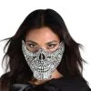 AMSCAN Adult Glam Reaper Skull Plastic Half Mask 2 AMSCAN Adult Glam Reaper Skull Plastic Half Mask -Party Themes Sales 942059