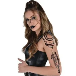 Cyberpunk Temporary Tattoos,4pc -Party Themes Sales 942140 01