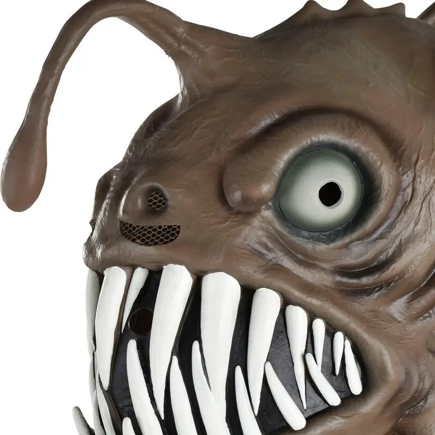 AMSCAN Adult Light-Up Anglerfish Latex Mask 5 AMSCAN Adult Light-Up Anglerfish Latex Mask - Image 3