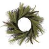 Fall Wheat & Grass Wreath, 18in 1 Fall Wheat & Grass Wreath, 18in -Party Themes Sales 942241