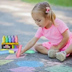 Creative Kids Jumbo Sidewalk Chalks, 5pc -Party Themes Sales 942373 01