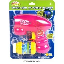Maxx Bubbles Light-Up Super Bubble Blaster Blower, 2in X 6in 11 Maxx Bubbles Light-Up Super Bubble Blaster Blower, 2in X 6in -Party Themes Sales 942375 04