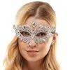 Adult Silver Butterfly Masquerade Mask -Party Themes Sales 942770