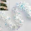 Iridescent Christmas Tinsel Garland, 9ft 2 Iridescent Christmas Tinsel Garland, 9ft -Party Themes Sales 946094