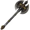 Demon Double-Headed Battle Axe, 28in - High-Density Foam Prop -Party Themes Sales 946104