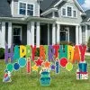 Happy Birthday Phrase & Icons Corrugated Plastic Yard Sign Set, 20pc 2 Happy Birthday Phrase & Icons Corrugated Plastic Yard Sign Set, 20pc -Party Themes Sales 951878