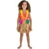 Child Tutu Grass Skirt With Raffia Flowers 1 Child Tutu Grass Skirt With Raffia Flowers -Party Themes Sales 956415