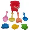 Sandcastle Bucket & Critters Plastic Beach Toy Set, 8pc -Party Themes Sales 965724