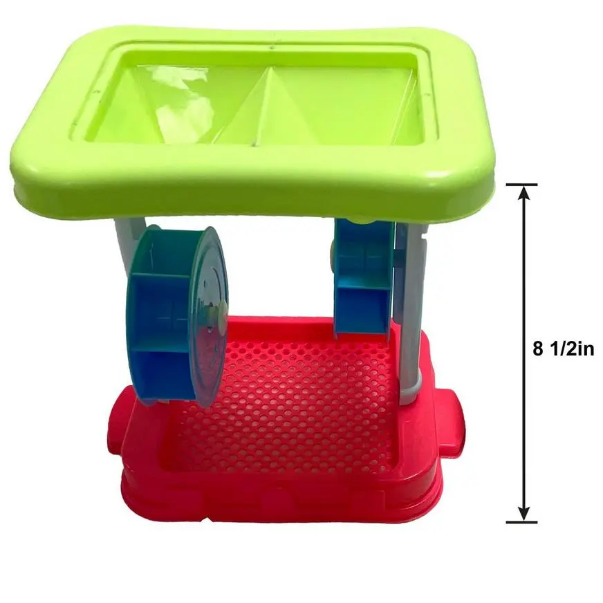 Sand Wheel Plastic Beach Toy Set, 5pc 4 Sand Wheel Plastic Beach Toy Set, 5pc - Image 2