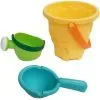 Sandcastle Bucket Soft Plastic Beach Toy Set, 3pc -Party Themes Sales 965730