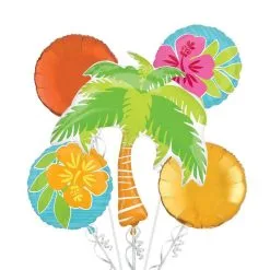 Palm Tree Luau Balloon Backdrop Kit 10 Palm Tree Luau Balloon Backdrop Kit -Party Themes Sales 969570 03