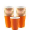 Orange Paper Cups 20ct 2 Orange Paper Cups 20ct -Party Themes Sales C10697 orange