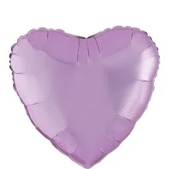 17in Lavender Heart Balloon