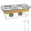Gold Chafing Dish Buffet Set 8pc -Party Themes Sales C271575 gold
