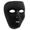 Basic Black Mask -Party Themes Sales C393894 black