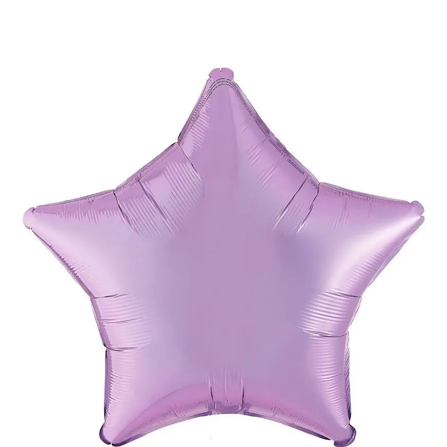 Lavender Star Balloon, 19in 2 Lavender Star Balloon, 19in