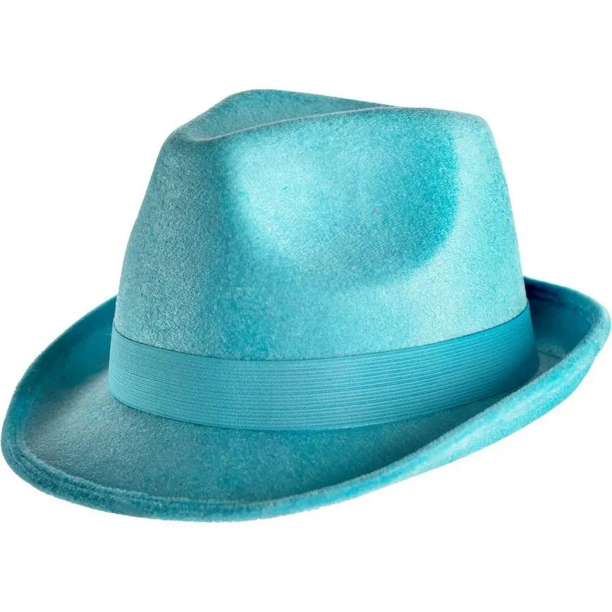Turquoise Fedora 3 Turquoise Fedora
