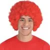 Red Curly Wig -Party Themes Sales C468809 red