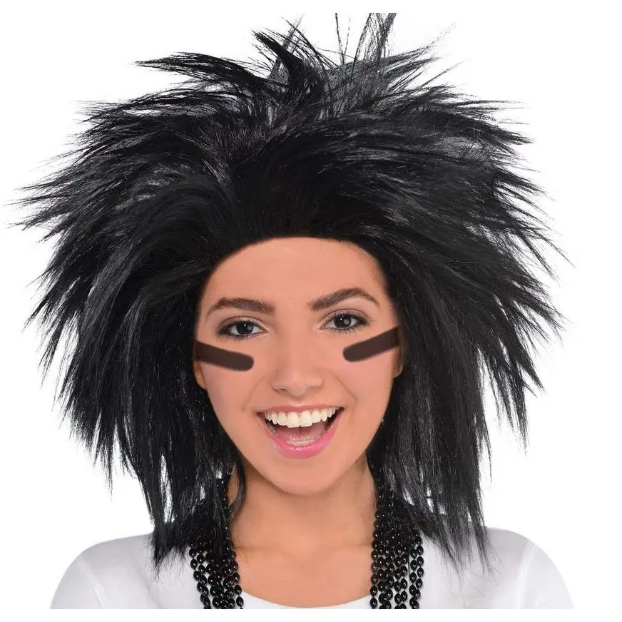 Black Crazy Wig 3 Black Crazy Wig