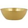 Gold Plastic Serving Bowl -Party Themes Sales C685307 gold