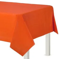 Orange Paper Tableware Kit For 50 Guests -Party Themes Sales C756782 orange 05