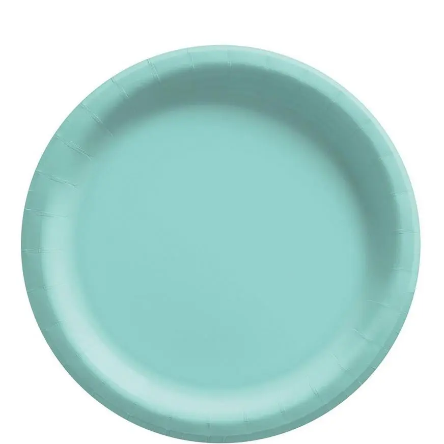 Robin's Egg Blue Paper Tableware Kit For 50 Guests 5 Robin's Egg Blue Paper Tableware Kit For 50 Guests - Image 3