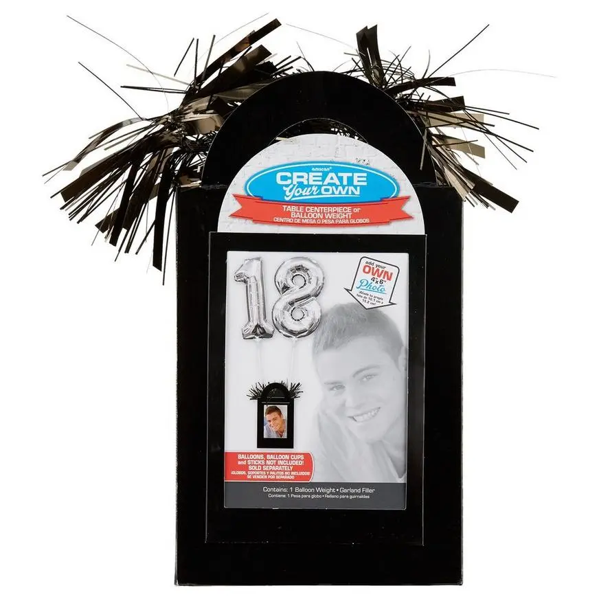 Large Create Your Own Gold Balloon Weight Centerpiece 3 Large Create Your Own Gold Balloon Weight Centerpiece