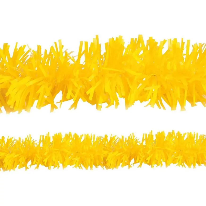Yellow Twisted Fringe Garland 3 Yellow Twisted Fringe Garland