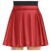 Womens Red Flare Skirt -Party Themes Sales C796274 red