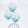 6ct, 12in, Confetti Balloons 2 6ct, 12in, Confetti Balloons -Party Themes Sales C811629 caribbean blue