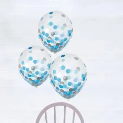 6ct, 12in, Confetti Balloons
