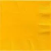 Yellow Paper Dinner Napkins, 7.5in, 40ct -Party Themes Sales C919689 yellow