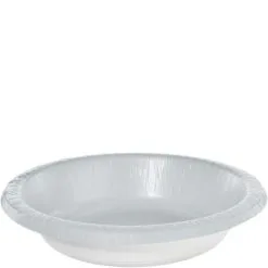 Silver Paper Bowls, 20oz, 20ct