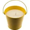 Yellow MosquitNo Outdoor Citronella Candle Pail, 20oz -Party Themes Sales C937665 yellow