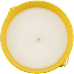 Yellow MosquitNo Outdoor Citronella Candle Pail, 20oz -Party Themes Sales C937665 yellow 01