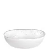 White With Silver Speckles Melamine Bowl, 6.3in, 19.5oz -Party Themes Sales C937798 silver